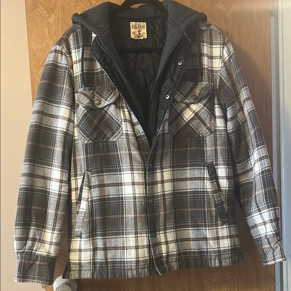 M - Redhead Brand Co. Plaid Hooded Jacket